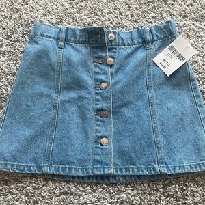 Forever 21 girls denim skirt
